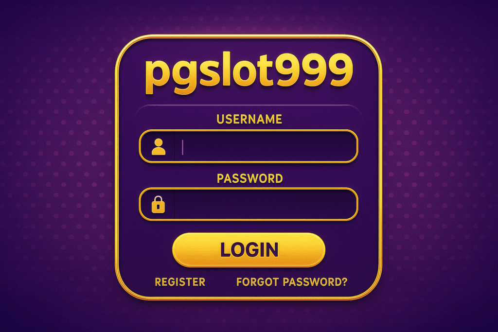 pgslot999 Login